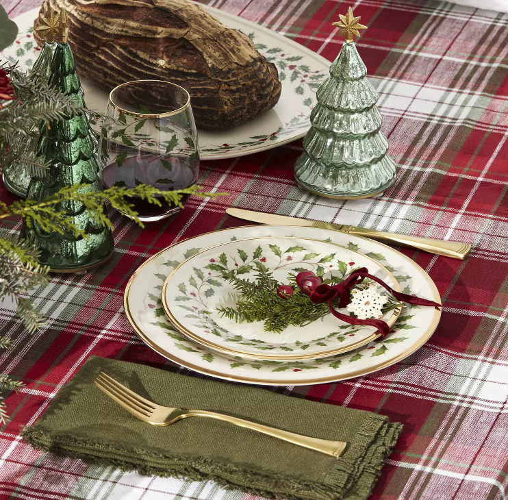 Lenox Holiday 12-Piece Plate & Bowl Set