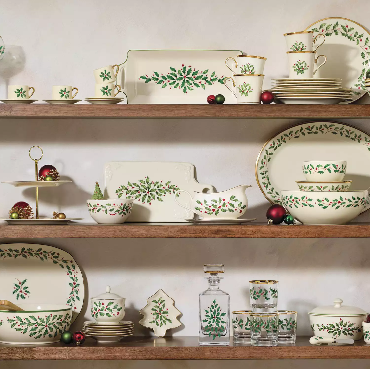 Lenox Holiday 12-Piece Plate & Bowl Set